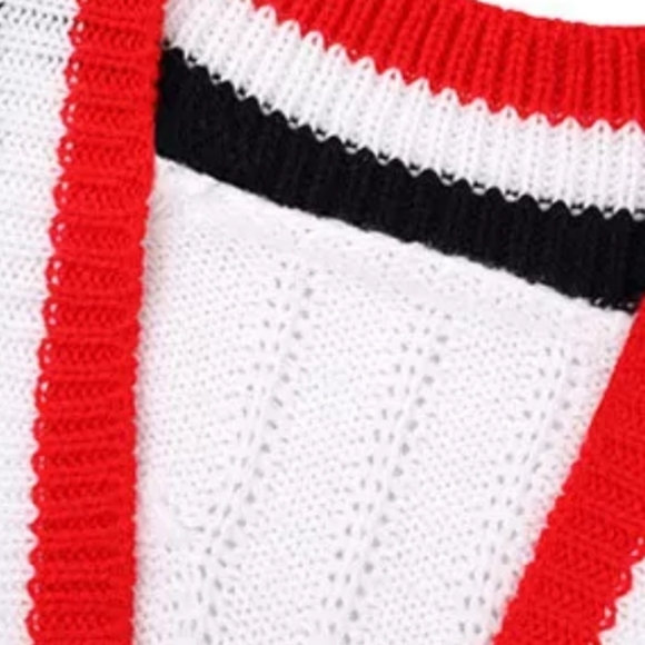 Designer Inspired Open Front Knit Cardigan w/ pock - Picture 10 of 10